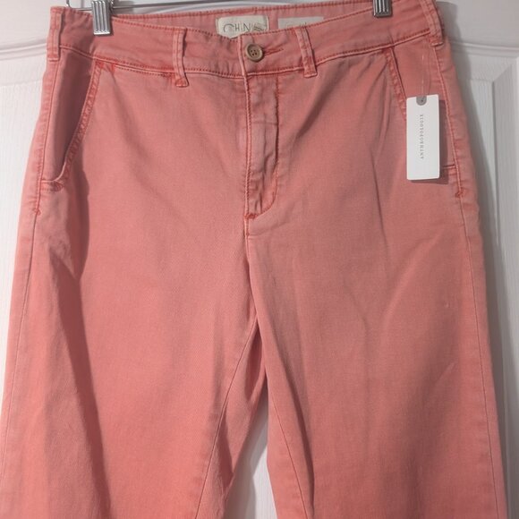 Chino by Anthropologie | Relaxed Chino In Salmon - Picture 6 of 11